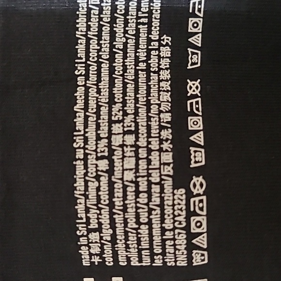 PINK Yoga Victoria's Secret Leggings Black Gray White Colorblock- Size Small - Picture 11 of 14